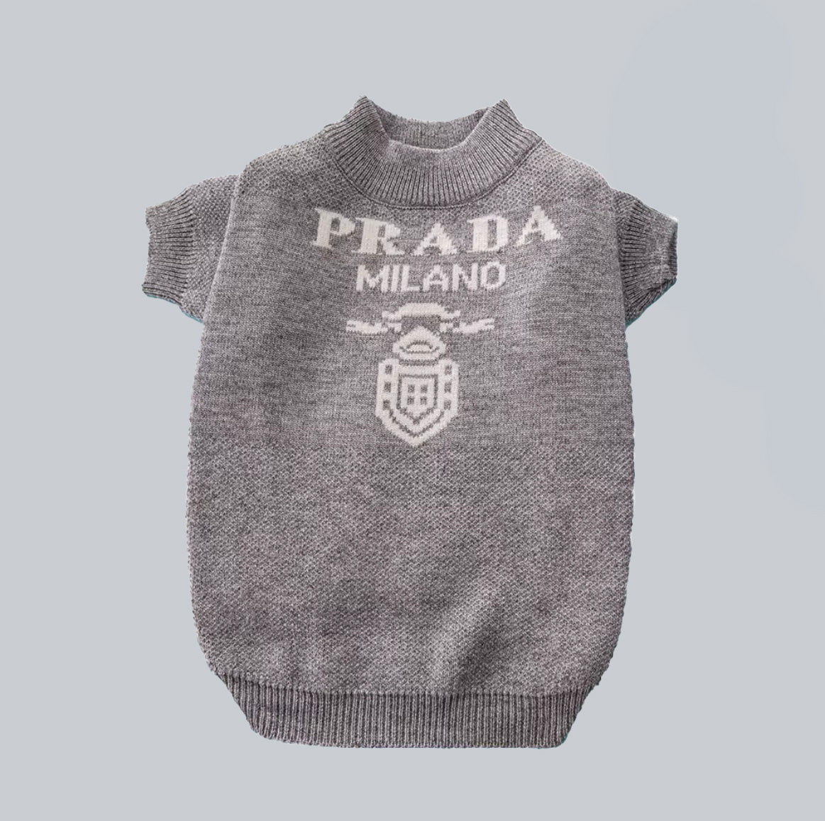 Prada or Nada Sweater in Grey